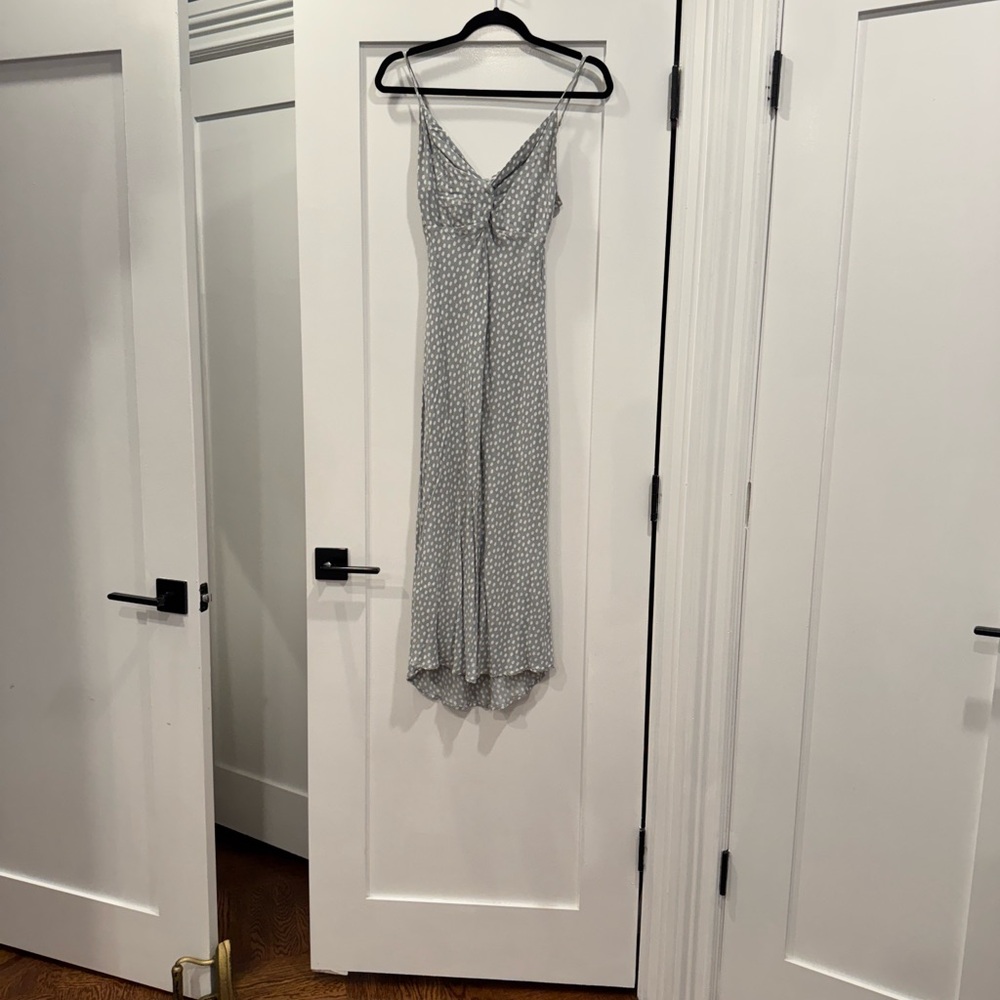 Abercrombie & Fitch Gray Polka Dot Dress